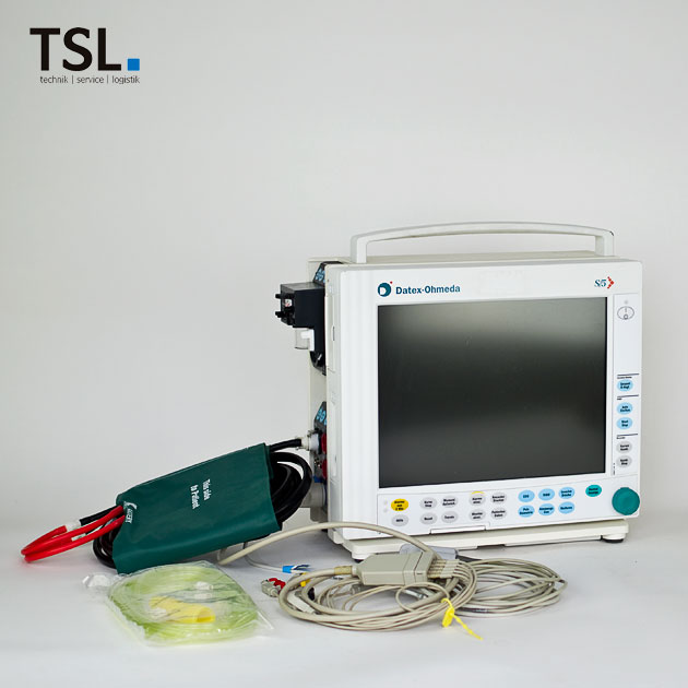 Gebrauchtgerät Monitor S5 Datex inkl. Zubehör | TSL Medizintechnik